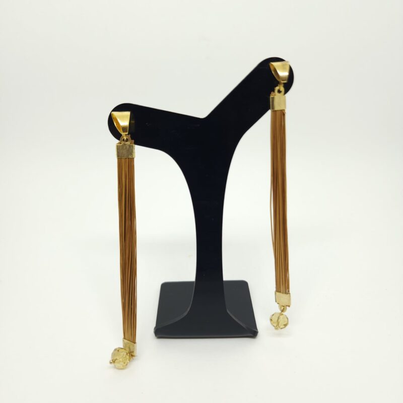 Brinco Capim Dourado  Longo