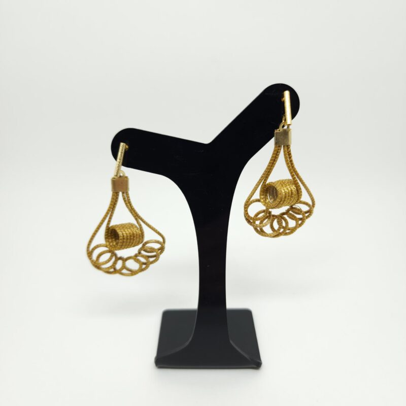 Brinco Capim Dourado Caracol