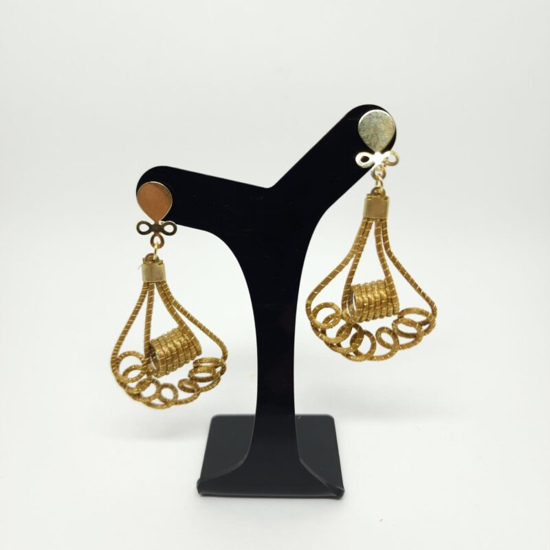 Brinco Capim Dourado Caracol M