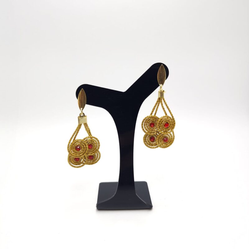 BRINCO CAPIM DOURADO CARRACOL PEDRINHAS