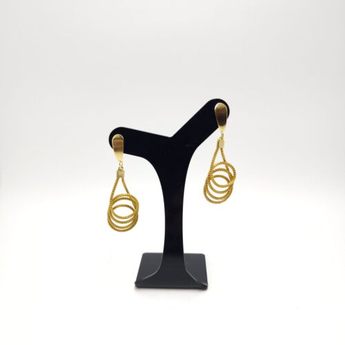 Brinco Capim Dourado Voltas