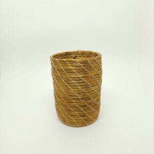 #PORTA CANETA CAPIM DOURADO FINO LINHA NATURAL