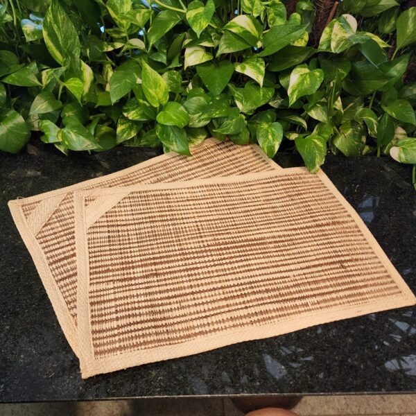 #APARADOR DE PRATO FIBRA BURITI RETANGULAR