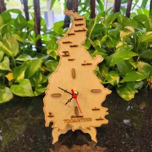 #RELOGIO MAPA TO MDF  S/ NUMERO 24CM