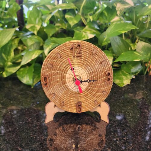 #RELOGIO MANDALA LINHA DOURADA SIMPLES 12CM