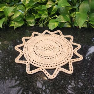 #MANDALA CARNAÚBA ESTRELA 30CM
