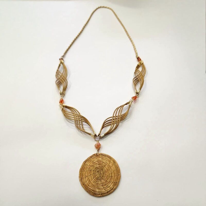 #COLAR CAPIM DOURADO