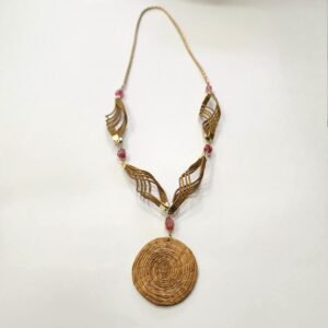 #COLAR CAPIM DOURADO