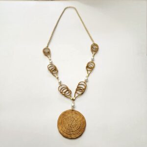 #COLAR CAPIM DOURADO