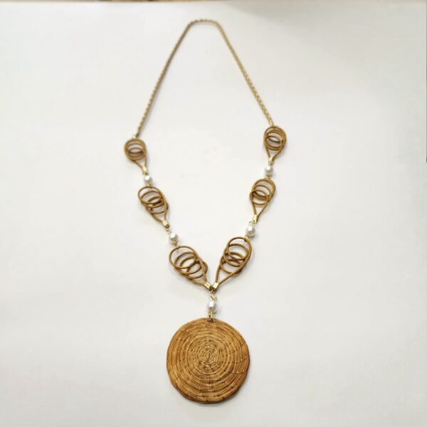 #COLAR CAPIM DOURADO