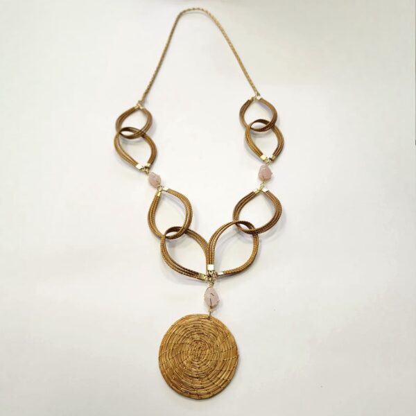 #COLAR CAPIM DOURADO - Imagem 3