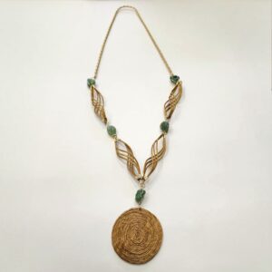 #COLAR CAPIM DOURADO