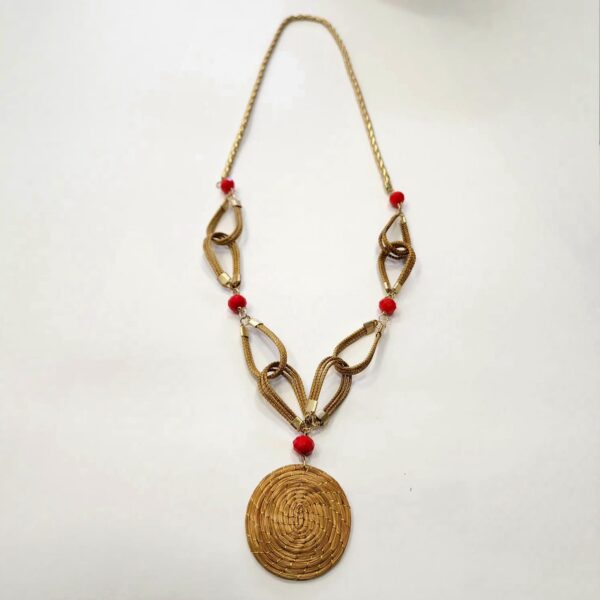 #COLAR CAPIM DOURADO