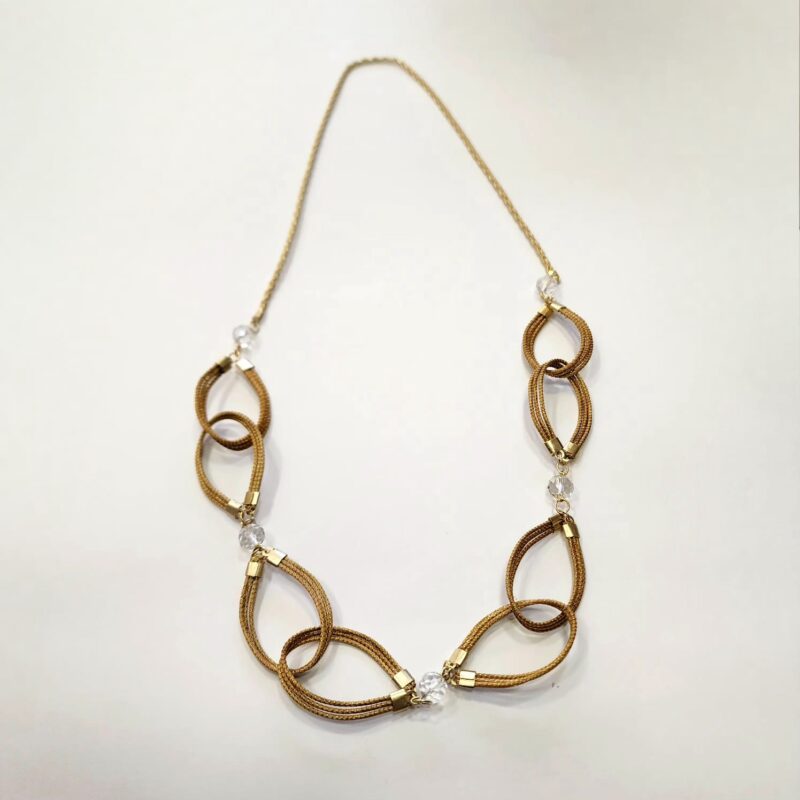 #COLAR CAPIM DOURADO