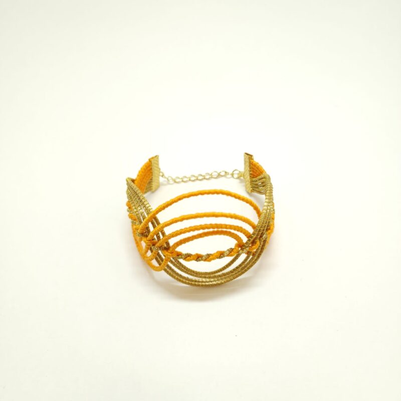 #BRACELETE CAPIM DOURADO #