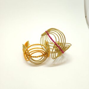 #BRACELETE CAPIM DOURADO #