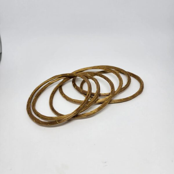 #CONJUNTO 6 PULSEIRA CAPIM DOURADO