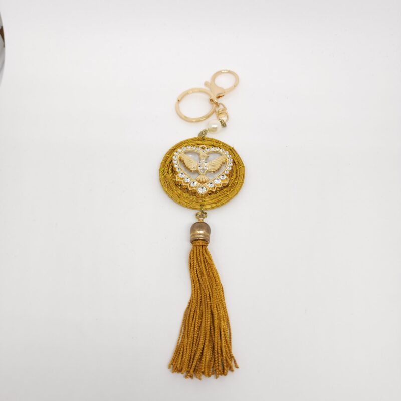 #CHAVEIRO DIVINO C/ POMPOM