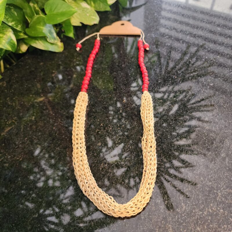 #COLAR TIPO FIBRA PONTO INFINITO C/ AÇAI