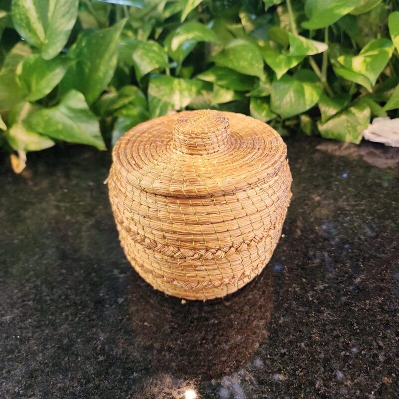 #POTE CAPIM DOURADO LINHA DOURADA