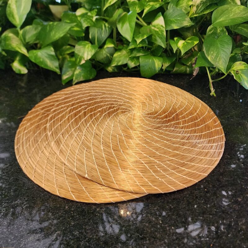 Mandala de Capim Dourado Linha Natural Premium 35cm