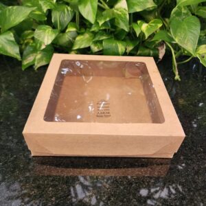 #CAIXA  KRAFT C/PLACA 20X20X5CM