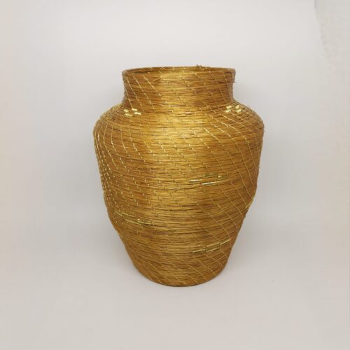 ##VASO C. DOURADO LINHA DOURADA C/ DETALHE 18X23