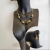 #COLAR BOLINHA CAPIM DOURADO #