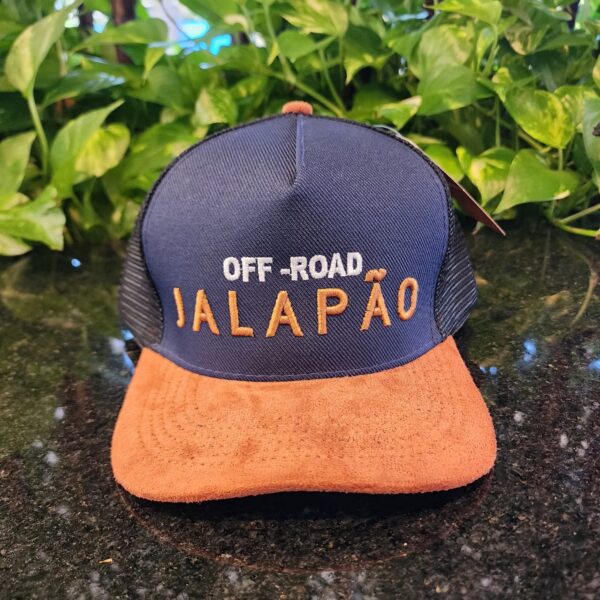 #BONÉ "JALAPÃO OFF-ROAD" TIPO TELINHA