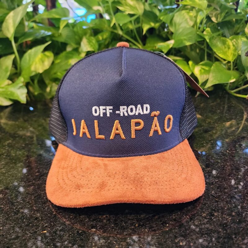 #BONÉ "JALAPÃO OFF-ROAD" TIPO TELINHA