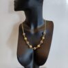 #COLAR BOLINHA CAPIM DOURADO #