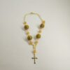 #TERÇO PULSEIRA + C.DOURADO