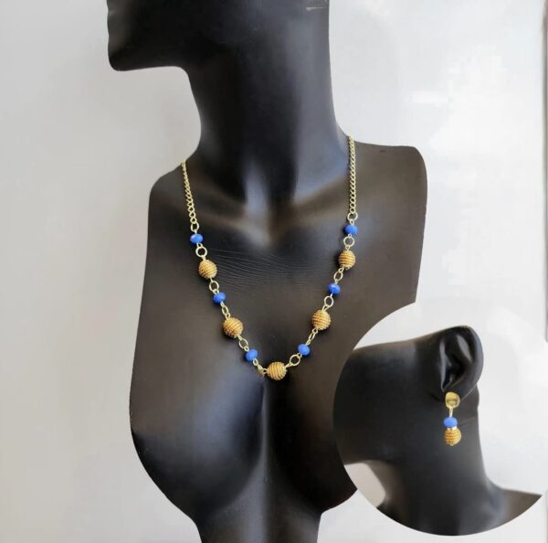 #CONJUNTO COLAR + BRINCO - Imagem 4