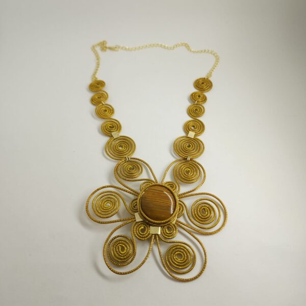 #COLAR CAPIM DOURADO - Imagem 3