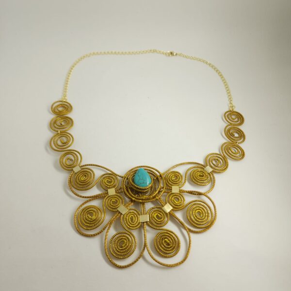 #COLAR CAPIM DOURADO - Imagem 2