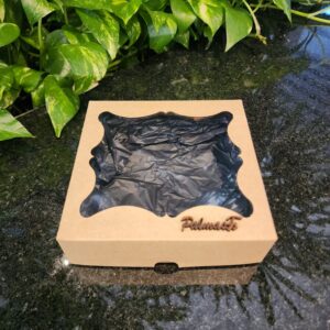 #CAIXA  KRAFT C/PLACA 15X15X4,5