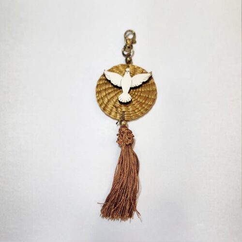 #CHAVEIRO DIVINO COM MOSQUETAO