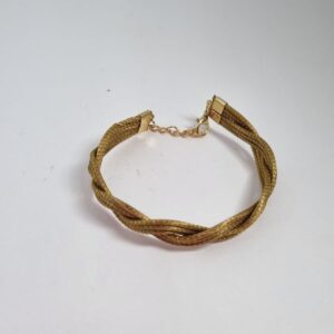 #CONJUNTO COLAR CAPIM DOURADO + PULSEIRA