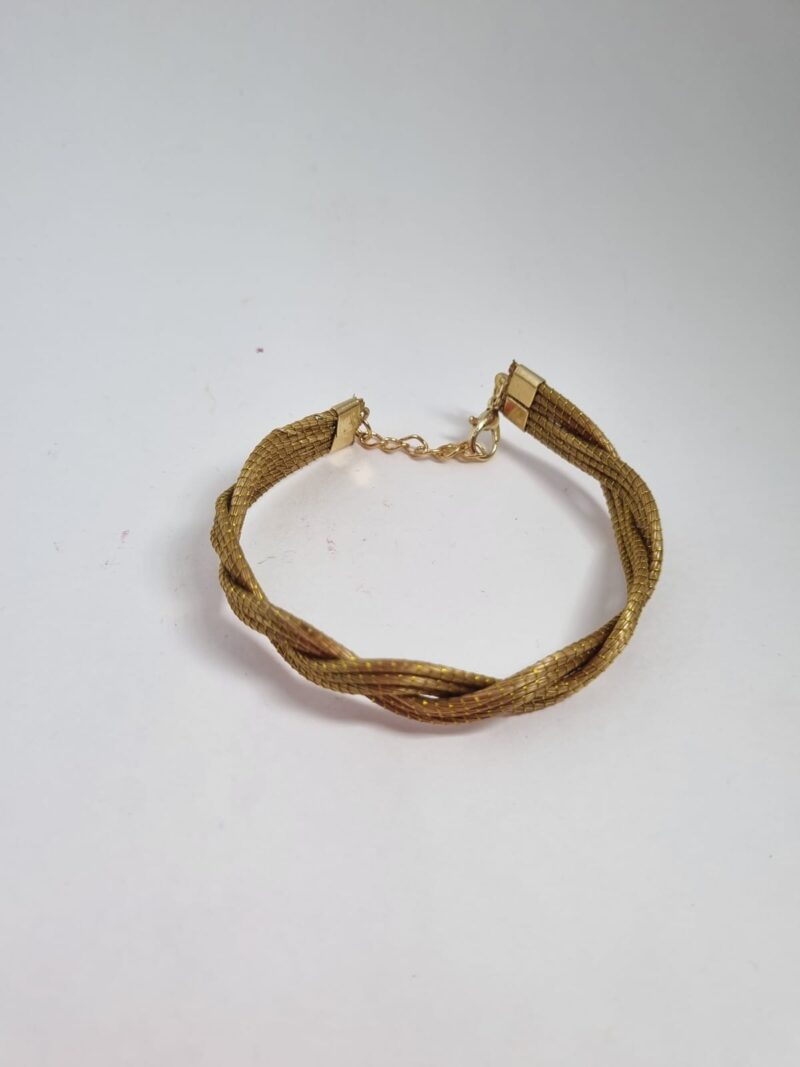 #CONJUNTO COLAR CAPIM DOURADO + PULSEIRA