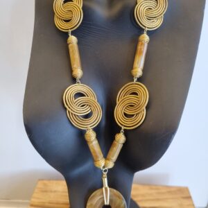 #COLAR CAPIM DOURADO