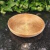 ##BANDEJA REDONDA C.DOURADO LINHA NATURAL 12X12X2#
