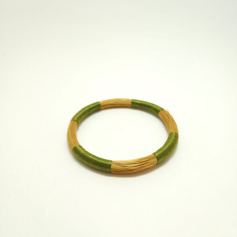 Pulseira de Capim Dourado Colorida