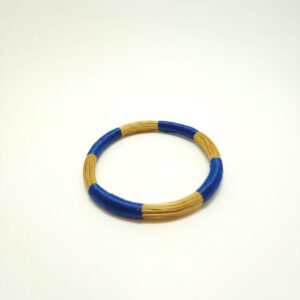 Pulseira de Capim Dourado Colorida