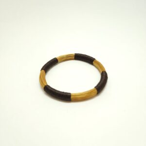 Pulseira de Capim Dourado Colorida