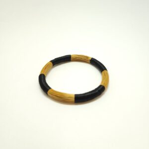 Pulseira de Capim Dourado Colorida