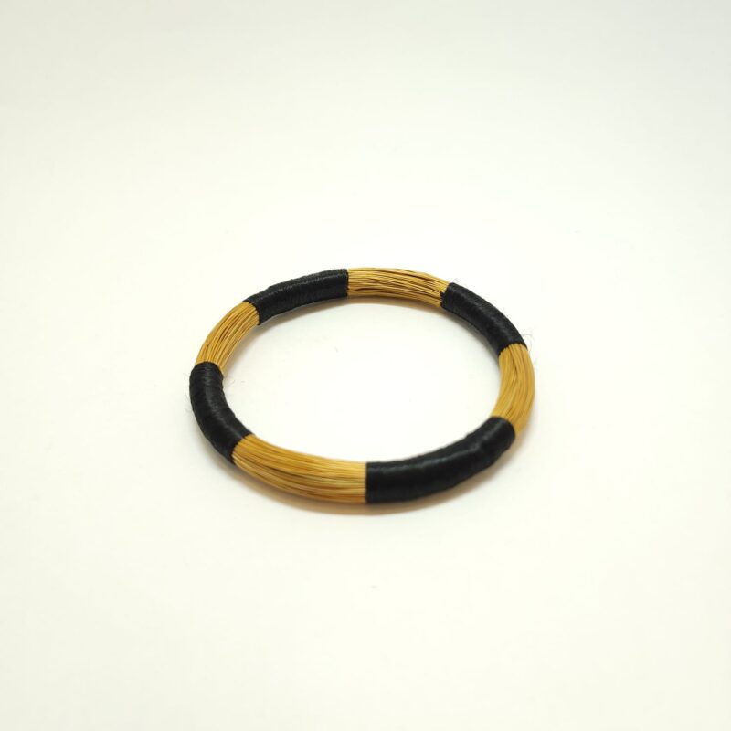 Pulseira de Capim Dourado Colorida