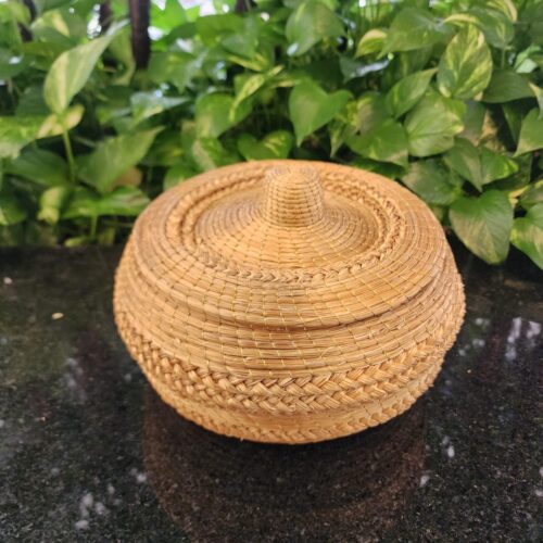 Pote/Bombonier de Capim Dourado