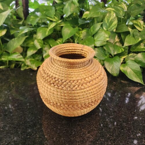 #VASO CAPIM DOURADO #