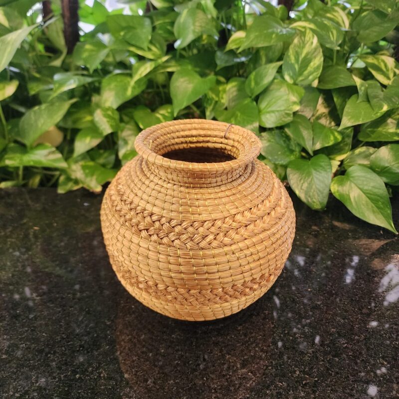 #VASO CAPIM DOURADO #