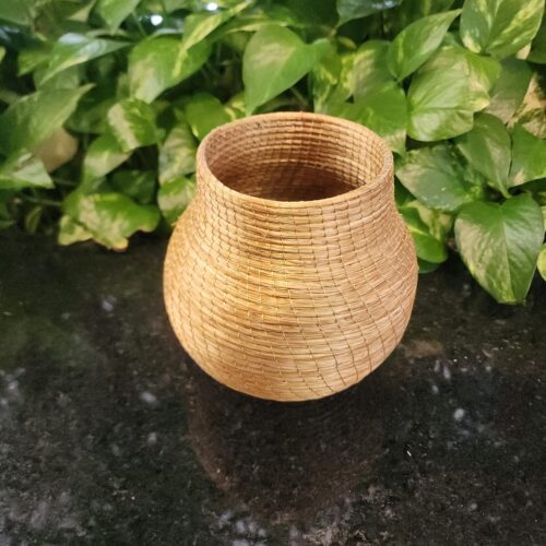 #VASO CAPIM DOURADO #